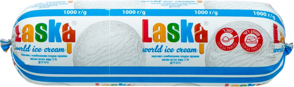 גלידה משפחתית לאסקה וניל 1 קג