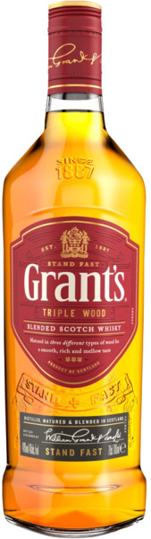 ויסקי גרנטס 700 מל