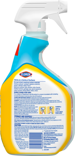 Disinfecting  All Purpose Spray w/ Lemon Scent 4