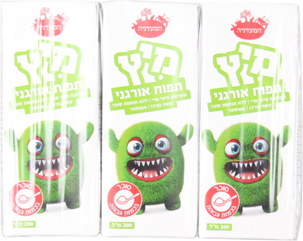 מארז 3יח מיץ תפוח טב