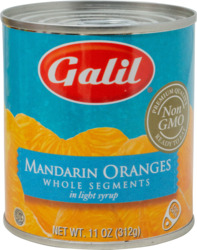 Mandarin Oranges Whole Segments in Light Syrup
