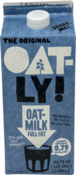 Gluten Free Full Fat Oat Milk