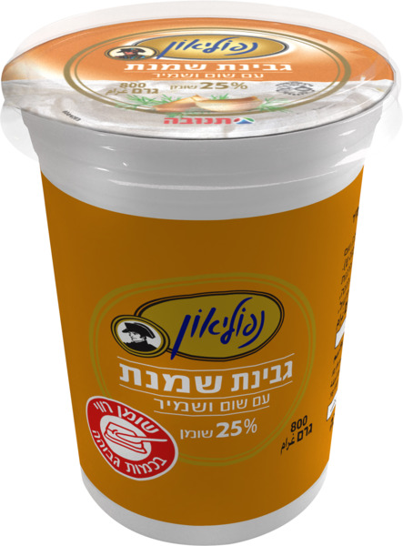 נפוליאון גבינת  שמנת עם שום ושמיר 25%