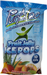 Fruit Jelly Assorted Ice Pops 10 ct