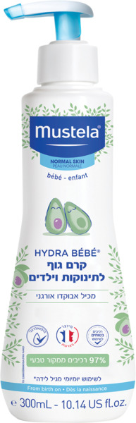 מוסטלה קרם גוף לתינוקות וילדים 300 מל
