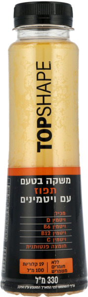 משקה בטעם תפוז עם ויטמינים