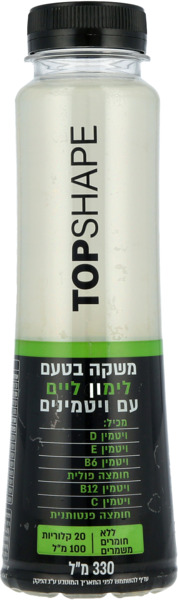 משקה בטעם לימון ליים עם ויטמינים