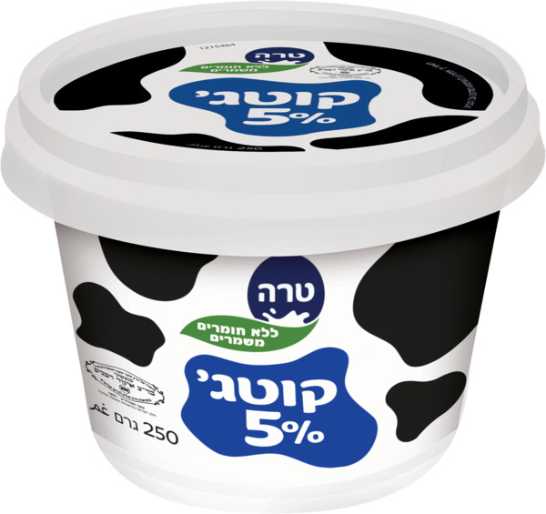 קוטג' 5% טרה 250 גרם ווסטהיים