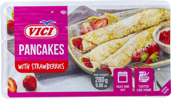 פנקייק במילוי ריבת תות 280 גרם