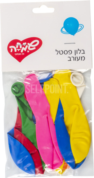 בלון פסטל מעורב