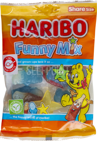 פאני מיקס סוכריות גומי בטעמי פירות וקולה