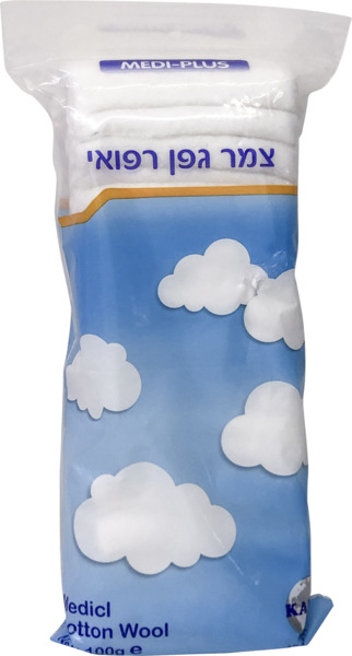 צמר גפן רפואי מדי פלוס