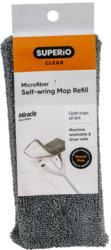 Superio Miracle Mop Head Gry