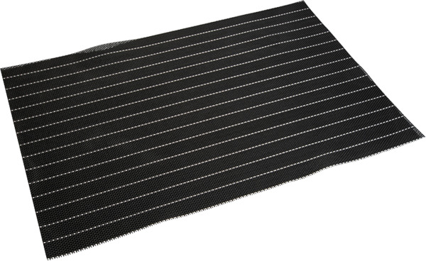 פלייסמט שחור פסים 45*30 ס"מ