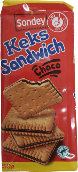 ביסקוויט סנדוויץ קרם שוקולד קונטיננטל