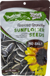 Roasted Crunchy Sunflower Seeds No Salt