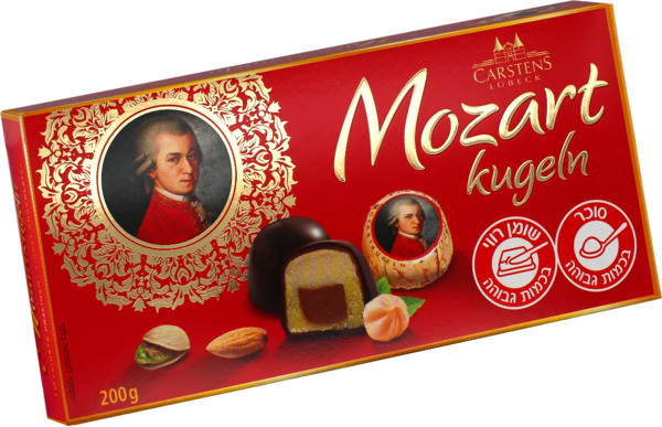 בונבוניירה מוצרט 200 גר CARSTENS