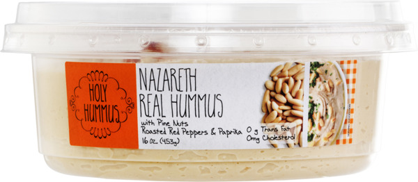 Nazareth Real Hummus with Pine Nuts 4