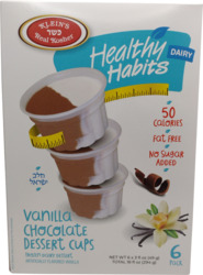 Vanilla Chocolate Dessert Cups 6 ct