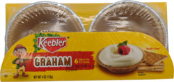 Mini Graham Pie Crust 6 ct