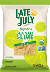 Sea Salt & Lime Flavored Tortilla Chips