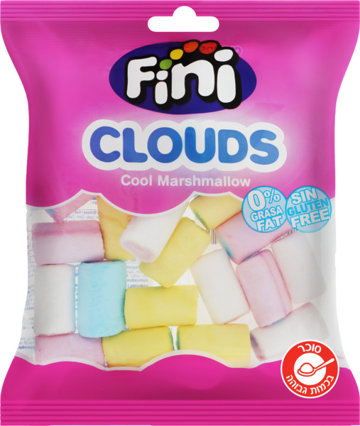 פיני מרשמלו צבעוני 80גרם