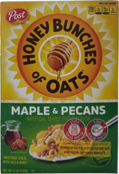 Post Honey Bunches of Oats Maple Pecans
