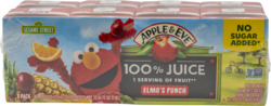 No Sugar Added Elmo's Punch 100% Juice 8 ct