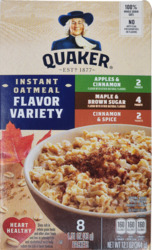 Instant Oatmeal Flavor Variety Pack
