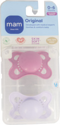 Original Silicone Nipple Pacifiers 0-6 months