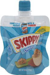 Skippy Squeeze Creamy Peanut Butter