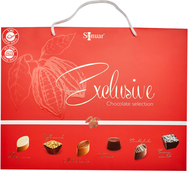 בונבוניירה אקסקלוסיב אדום 220 גר SONUAR