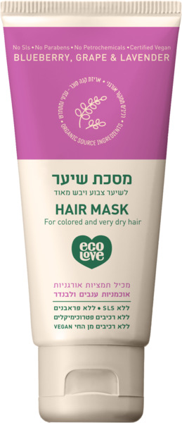 מסיכת שיער לשיער צבוע ויבש מאוד