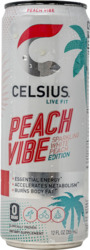 Sparkling White Peach Vibe Energy Drink
