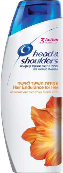 שמפו לעמידות השיער לאשה ומניעת קשקשים