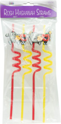 Rosh Hashanah Straws 3+ 4 pk