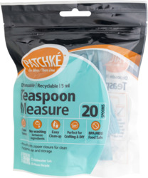 Disposable Measuring Teaspoons 20 ct