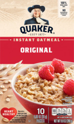 Instant Oatmeal Original Packets 10 Ct