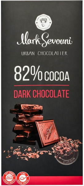 שוקולד מריר 82% 90 ג