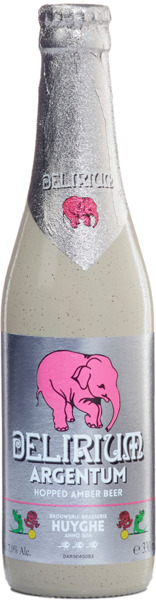 בירה דליריאום  אמבר  7% 330 מל Argentum