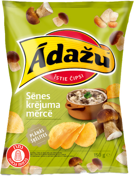 טוגני תפוחי אדמה פטריות 130 גר TAFFEL