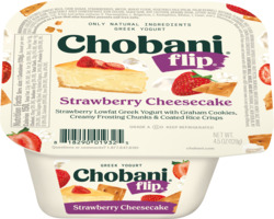 Strawberry Cheesecake Flavored Greek Yogurt