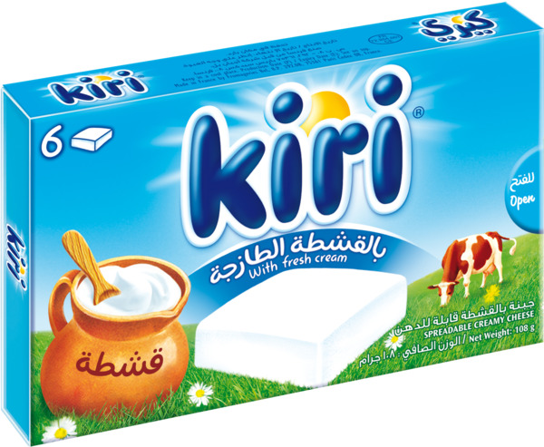 גבינת קירי 6 יח' 100 ג'