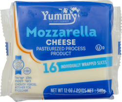Mozzarella Cheese Slices 16 ct