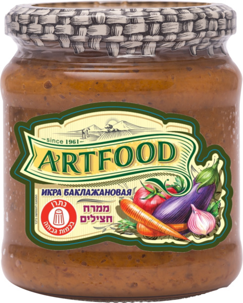 ממרח חצילים ארטפוד 470 גר
