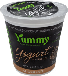 Plant Based Chocolate Coconut Yogurt Alternative