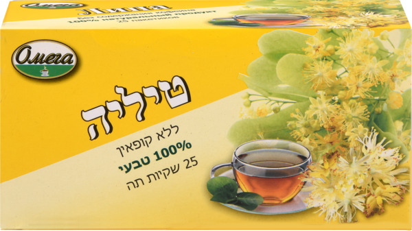 חליטת תה טיליה מלווה 25 שק