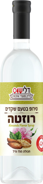 רוזטה סירופ בטעם שקדים