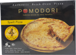 "18"""" Spelt Brick Oven Pizza 4 slices"
