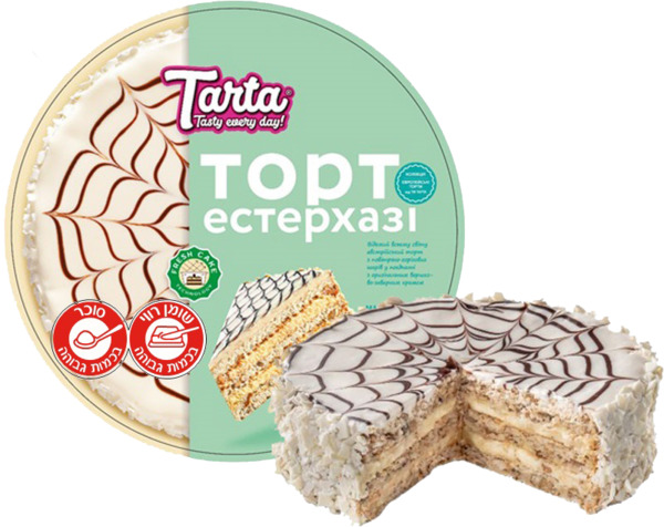 עוגת אסטרהזי 500 גר